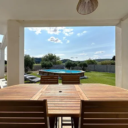 Villa Grivia - Maison Avec Grand Jardin - Piscine - Petanque - Ping Pong Saint-André-de-Roquelongue